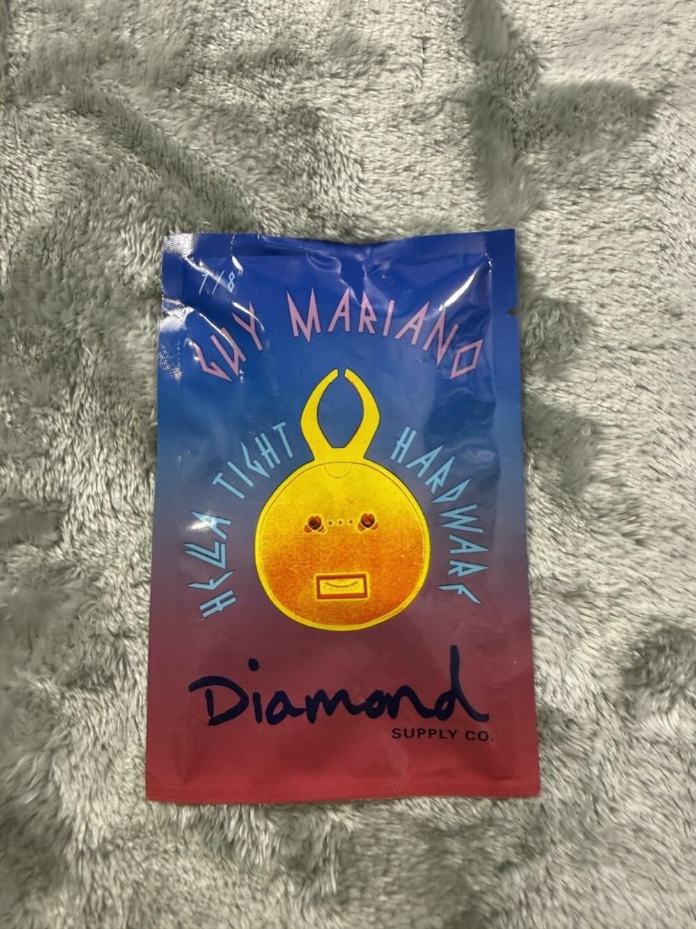 New Diamond Guy Mariano Hella Tight Skateboard Hardware 7/8 Inch Blue Tool Set